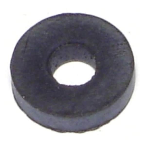 Midwest Fastener 1/4" Neoprene Rubber Medium Flat Faucet Washers 20PK 68102 - main
